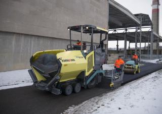 Finitrici stradali gommate Ammann AFW 400-3