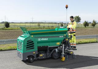Finitrici stradali gommate Vögele Mini 502