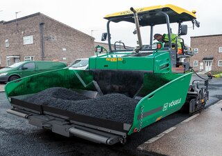 Finitrici stradali gommate Vögele Super 1003i