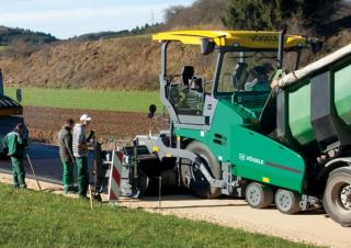 Finitrici stradali gommate Vögele Super 1803-3