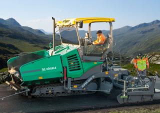 Finitrici stradali gommate Vögele Super 1803-3
