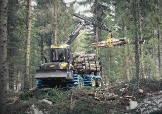 Macchine forestali Forwarder Ponsse Bison