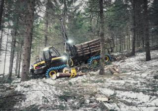 Macchine forestali Forwarder Ponsse Bison
