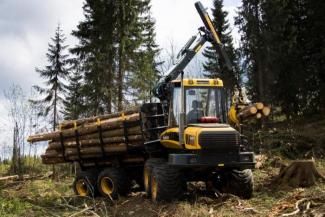 Macchine forestali Forwarder Ponsse Gazelle