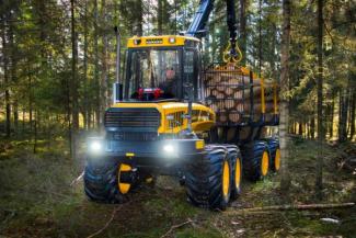 Macchine forestali Forwarder Ponsse Wisent