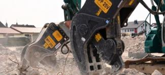 Accessori e attacchi Frantumatori idraulici per calcestruzzo Hydra Ram HFP-12V