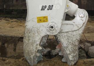 Accessori e attacchi Frantumatori idraulici per calcestruzzo Dehaco RP 80-IT