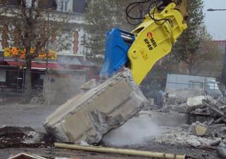 Accessori e attacchi Frantumatori idraulici per calcestruzzo MBI RP07