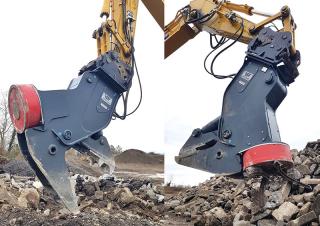 Accessori e attacchi Frantumatori idraulici per calcestruzzo VTN VF27 HM 