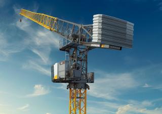 Gru a torre a braccio impennabile Liebherr 195 HC-LH 6/12