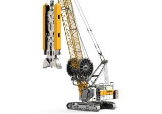 Gru cingolate - braccio a traliccio Liebherr HS 8070.1