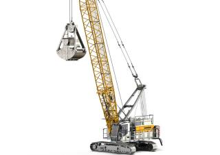 Gru cingolate - braccio a traliccio Liebherr HS 8070.1