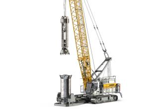 Gru cingolate - braccio a traliccio Liebherr HS 8070.1