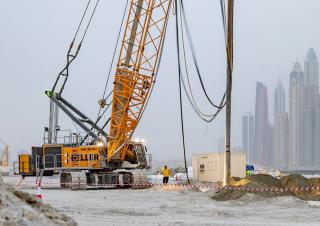 Gru cingolate - braccio a traliccio Liebherr HS 8130.1