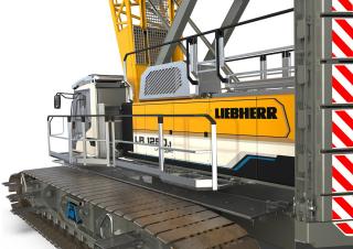 Gru cingolate - braccio a traliccio Liebherr LR 1250.1 Unplugged 