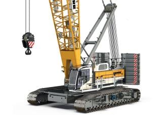 Gru cingolate - braccio a traliccio Liebherr LR 1250.1 Unplugged 