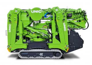 Gru cingolate - braccio telescopico UNIC UM 445