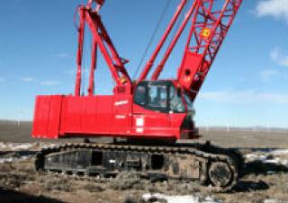 Gru cingolate - braccio a traliccio Manitowoc 12000-1