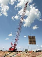 Gru cingolate - braccio a traliccio Manitowoc 14000