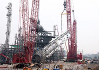 Gru cingolate - braccio a traliccio Manitowoc 31000