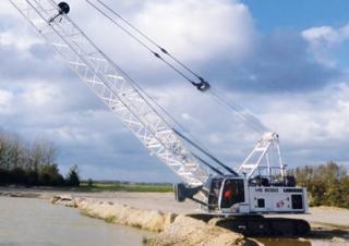 Gru cingolate - braccio a traliccio Liebherr HS 8050 HD