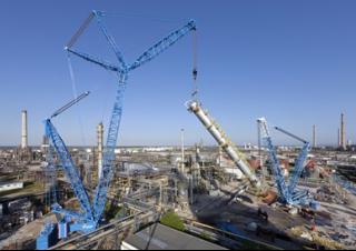 Gru cingolate - braccio a traliccio Liebherr LR 11000