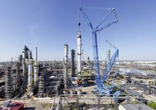 Gru cingolate - braccio a traliccio Liebherr LR 11000
