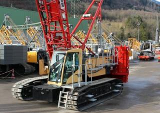 Gru cingolate - braccio a traliccio Liebherr LR 1110