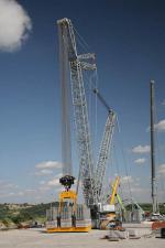 Gru cingolate - braccio a traliccio Liebherr LR 11350
