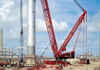 Gru cingolate - braccio a traliccio Liebherr LR 11350