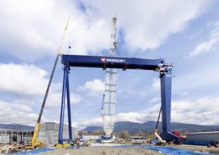 Gru cingolate - braccio a traliccio Liebherr LR 11350