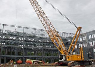 Gru cingolate - braccio a traliccio Liebherr LR 1300 SX