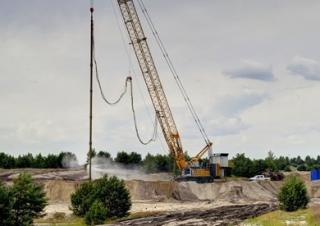 Gru cingolate - braccio a traliccio Liebherr LR 1300 SX