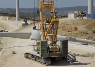 Gru cingolate - braccio a traliccio Liebherr LR 1300 SX