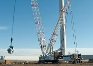 Gru cingolate - braccio a traliccio Liebherr LR 1300 SX