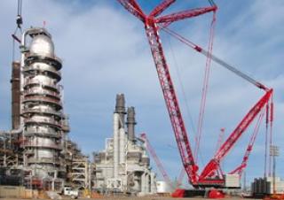 Gru cingolate - braccio a traliccio Liebherr LR 13000
