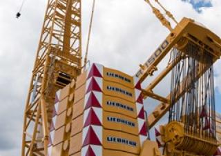 Gru cingolate - braccio a traliccio Liebherr LR 1500