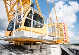Gru cingolate - braccio a traliccio Liebherr LR 1500