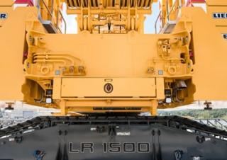 Gru cingolate - braccio a traliccio Liebherr LR 1500