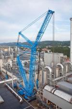 Gru cingolate - braccio a traliccio Liebherr LR 1600/2