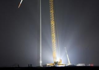 Gru cingolate - braccio a traliccio Liebherr LR 1600/2-W
