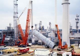 Gru cingolate - braccio a traliccio Liebherr LR 1750/2