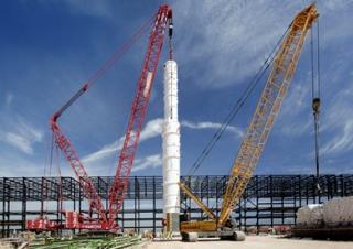 Gru cingolate - braccio a traliccio Liebherr LR 1750/2