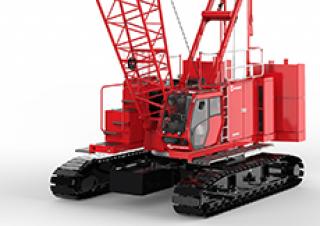 Gru cingolate - braccio a traliccio Manitowoc MLC100-1