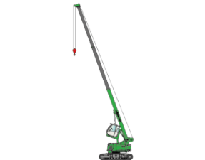 Gru cingolate - braccio telescopico Sennebogen 613 R