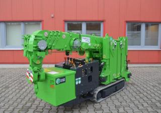 Gru cingolate - braccio telescopico UNIC Eco BRK 350