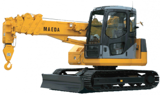 Gru cingolate - braccio telescopico Maeda LC 785 B