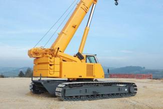 Gru cingolate - braccio telescopico Liebherr LTR 1060