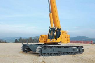 Gru cingolate - braccio telescopico Liebherr LTR 1060