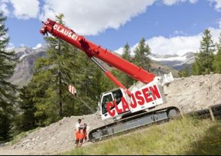 Gru cingolate - braccio telescopico Liebherr LTR 1060